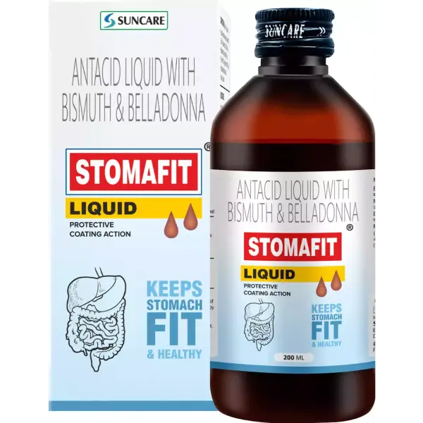 Stomafit Antacid Liquid | Protective Coating Action for Gut Health
